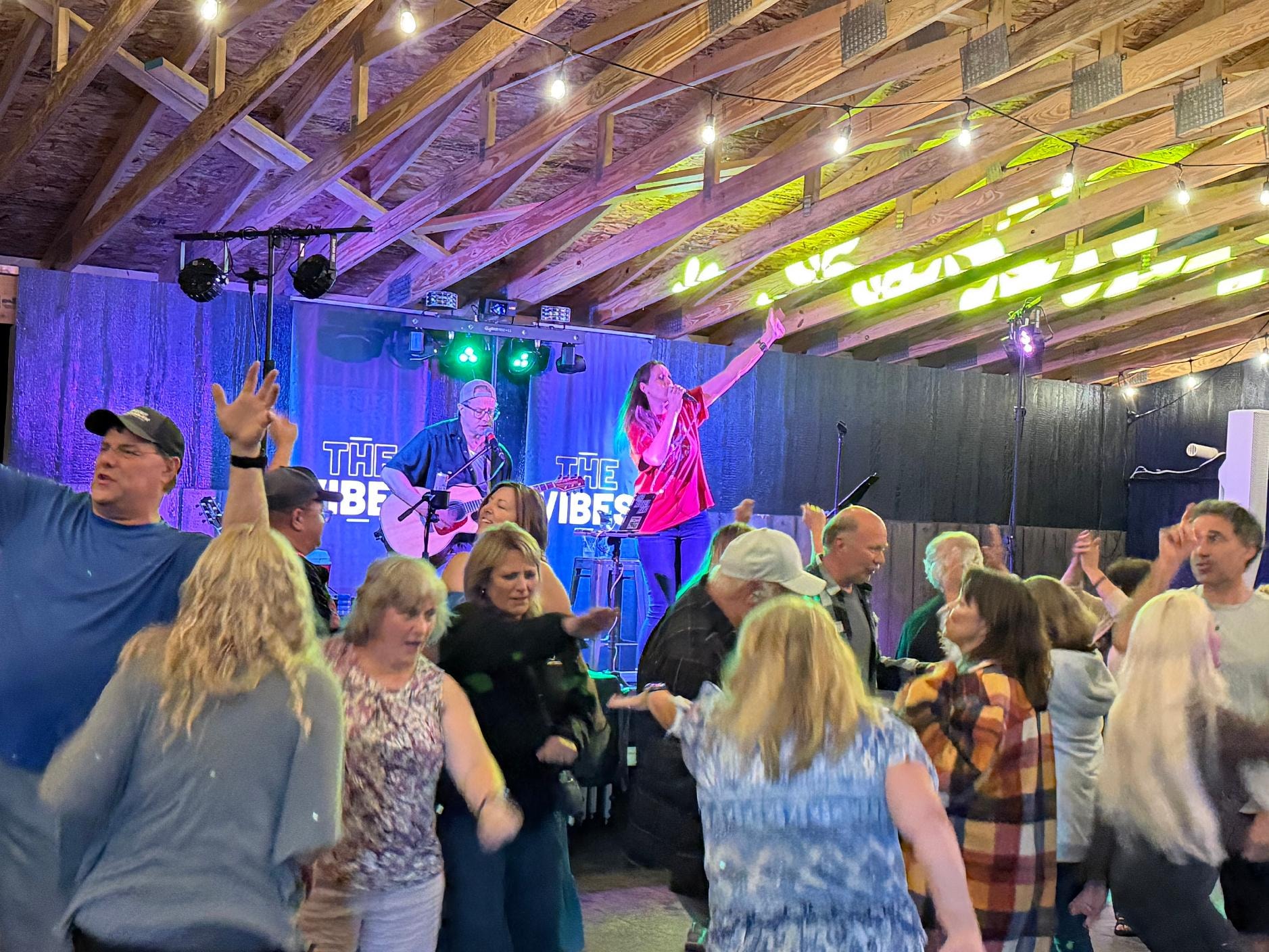 Live music at the resort