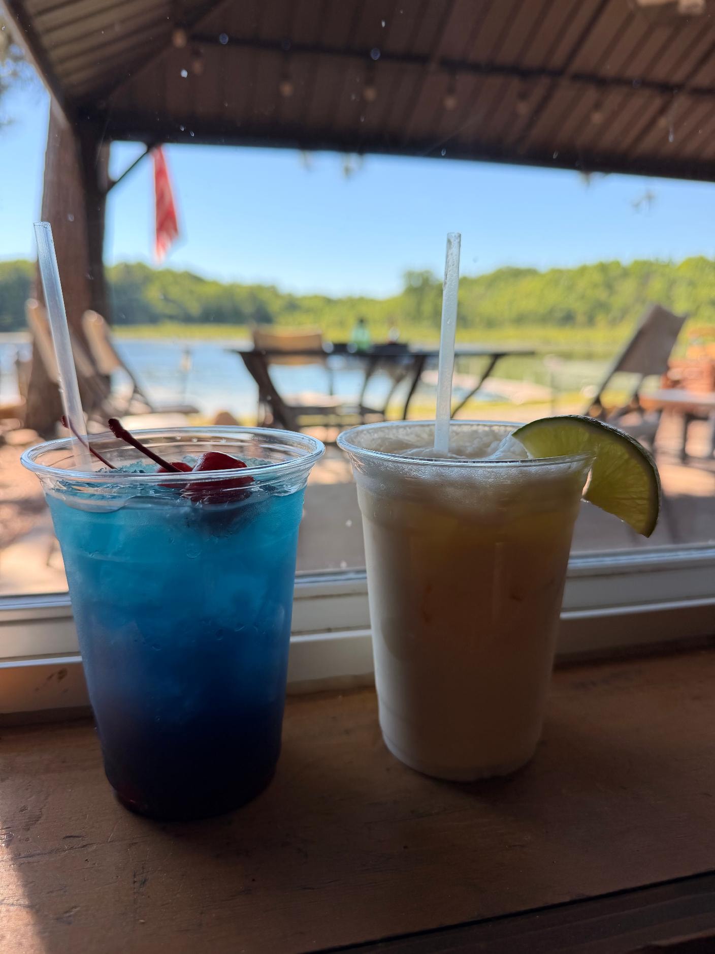 Drinks at the resort